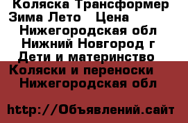 Коляска Трансформер Зима-Лето › Цена ­ 7 000 - Нижегородская обл., Нижний Новгород г. Дети и материнство » Коляски и переноски   . Нижегородская обл.